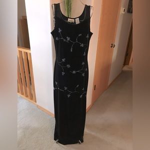 Dress Black Velvet Size 12